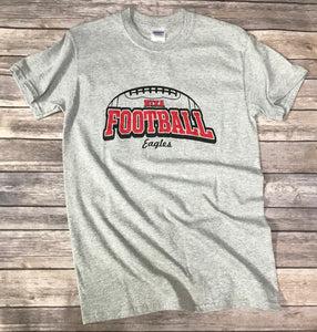 Nixa Football Gray T-Shirt
