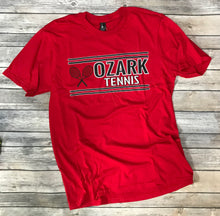 Load image into Gallery viewer, Ozark Tennis Red T-Shirt
