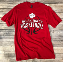 Load image into Gallery viewer, Ozark Basketball Soft T-Shirt Youth/Adult
