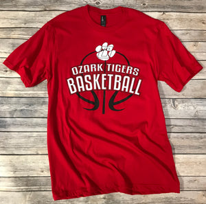 Ozark Basketball Soft T-Shirt Youth/Adult